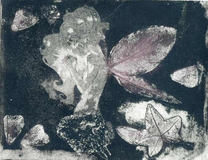 Etching of a Fairy